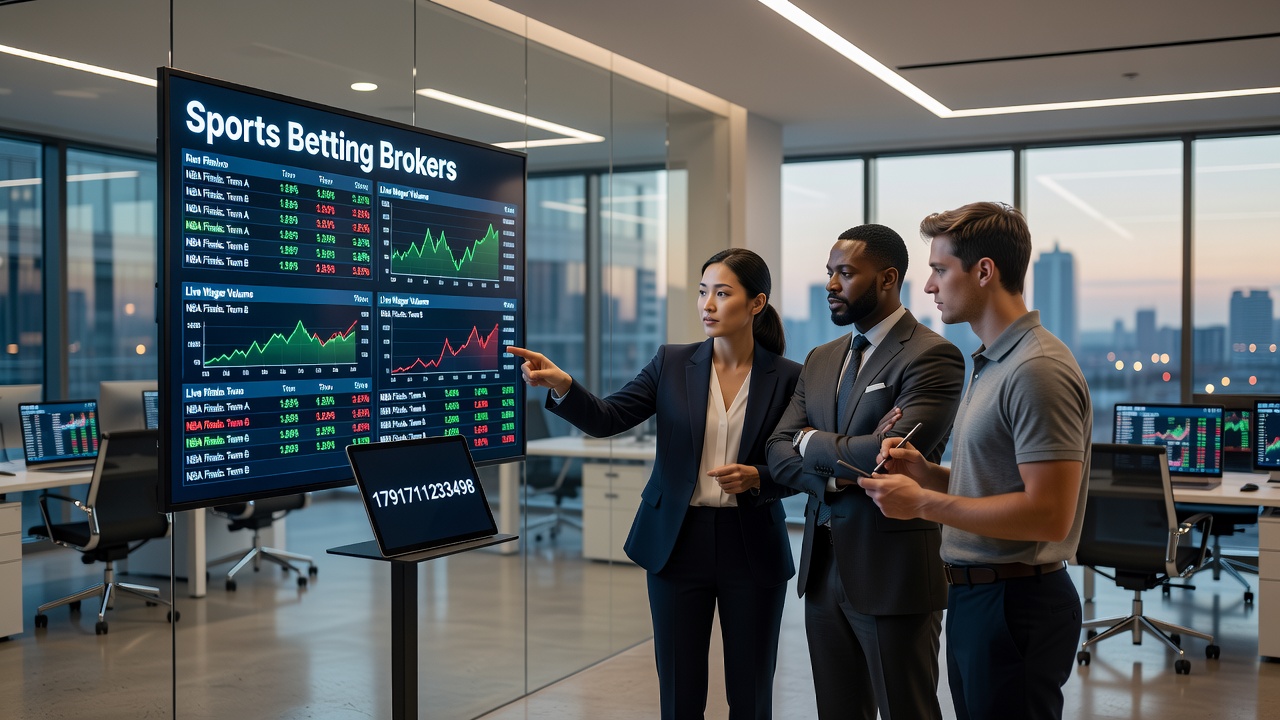 Detailed view of arbitrage monitoring software used by betting intermediaries for live odds tracking